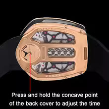 PINDU Design Men's Watch Top Brand Luxury Watch Compass Waterproof Quartz Wristwatch Gift Box Business festival Montre Hommes