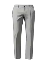 Spring and Summer Men's Solid Color Slim-Fitting Breathable Pants - Fashionable Business Casual Straight-Tee Commuting Pants 5 sold