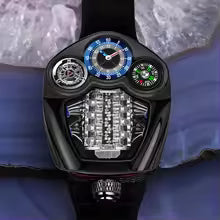 PINDU Design Men's Watch Top Brand Luxury Watch Compass Waterproof Quartz Wristwatch Gift Box Business festival Montre Hommes