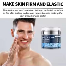 Men's Retinol Collagen Face Cream Hydrating Lifting Firming Fade Fine Lines Brighten Skin Tightening Anti-Wrinkle Men Skin Care