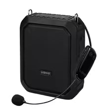 SHIDU 18W Waterproof Portable Bluetooth Wireless Voice Amplifier for Teacher with UHF Microphone Recording AUX Speaker M800