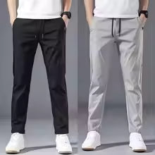 Men Suit Pants 2026 Dress Pantalone Hombre Stretch Slim Formal Trousers Calça Masculina Solid Casual Pants Fashion Men Clothing